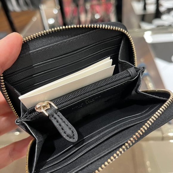 KATE SPADE DARCY GRAPHIC LEOPARD SMALL ZIP CARDCASE WALLET W/GIFT POUCH - Picture 5 of 9